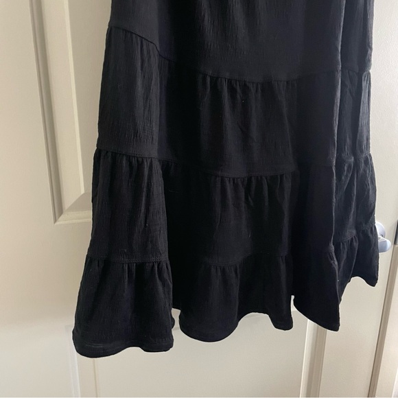 Max Studio black babydoll dress - Picture 3 of 9